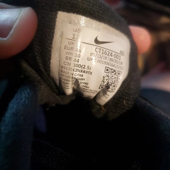 RARE🔥 Nike Air Max 1 Future Swoosh Pack Cloak Sz 12 CT1624-001 Men's Shoes - Picture 6 of 6